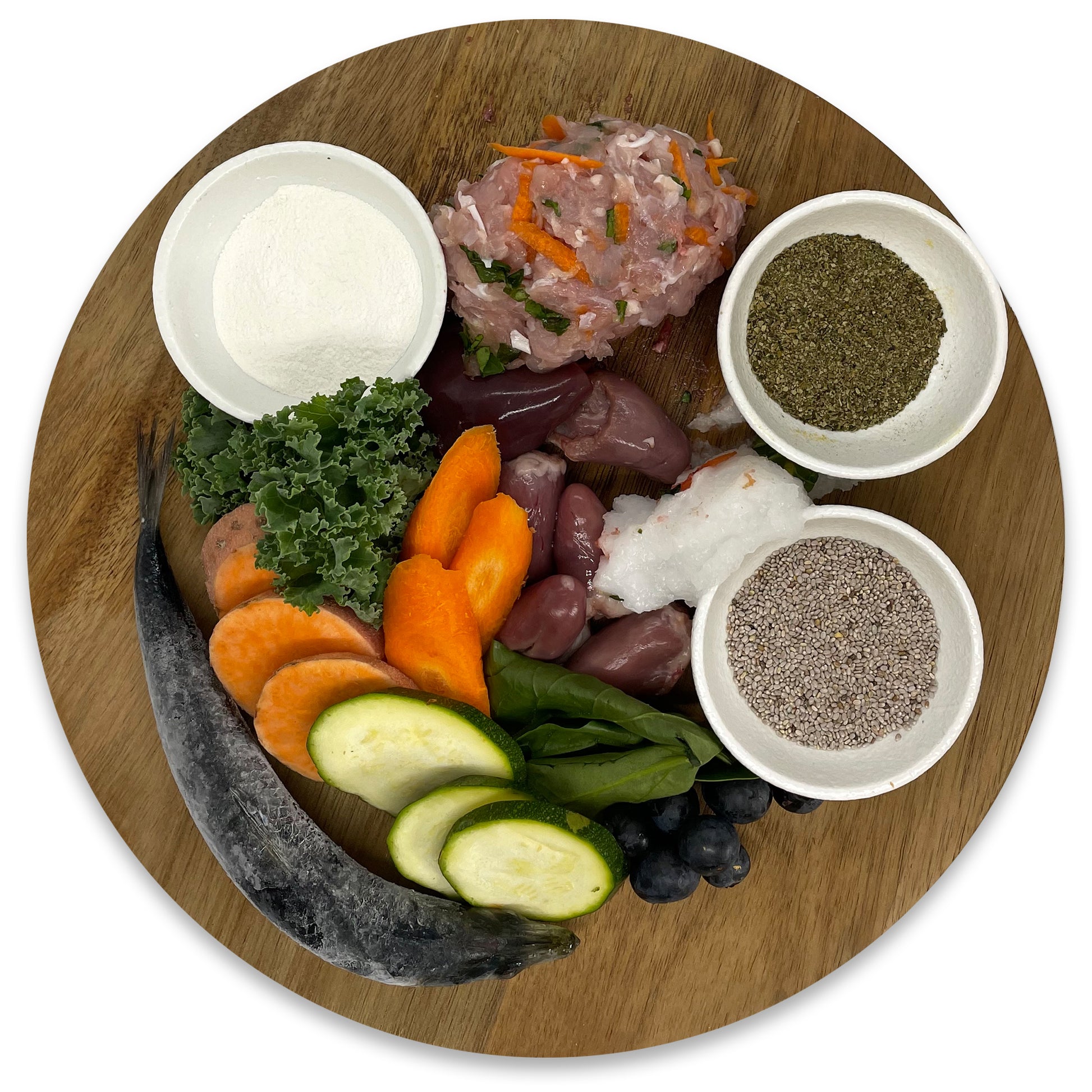 Balanced Raw Food Blend - For Puppies