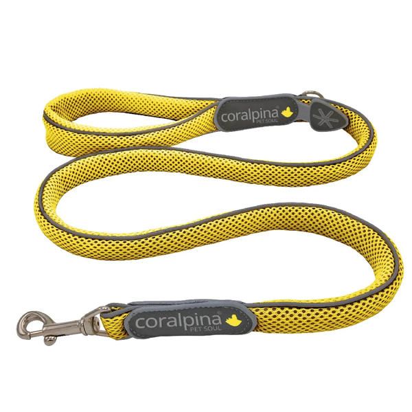Coralpina Cinquetorri Dog Leash - Yellow