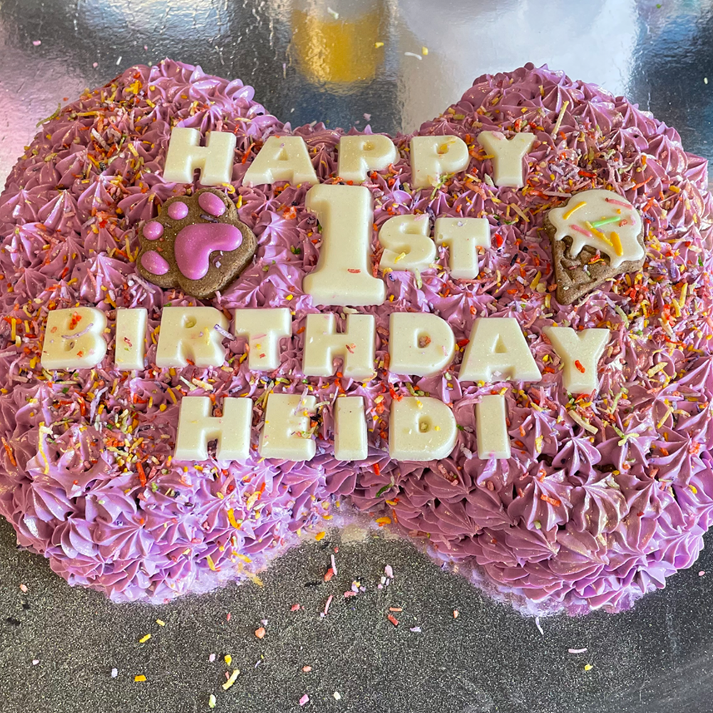 Large Deluxe Dog Birthday Cake