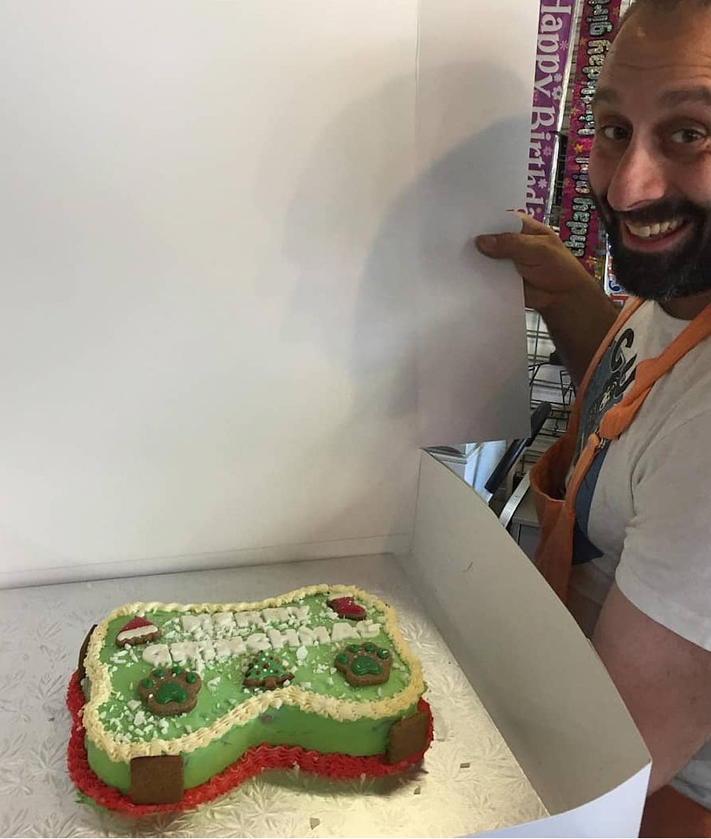 Large Dog Birthday Cake