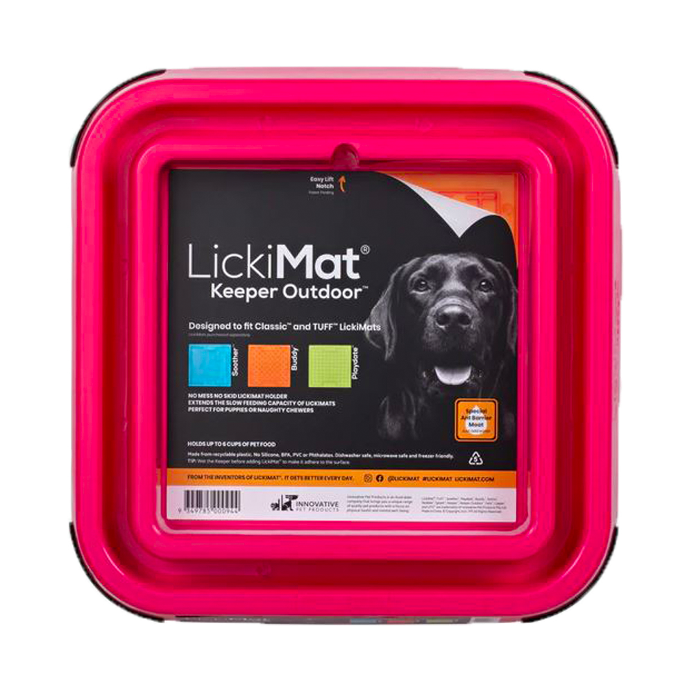 LickiMat® - LickiMat Outdoor Keeper - Pink