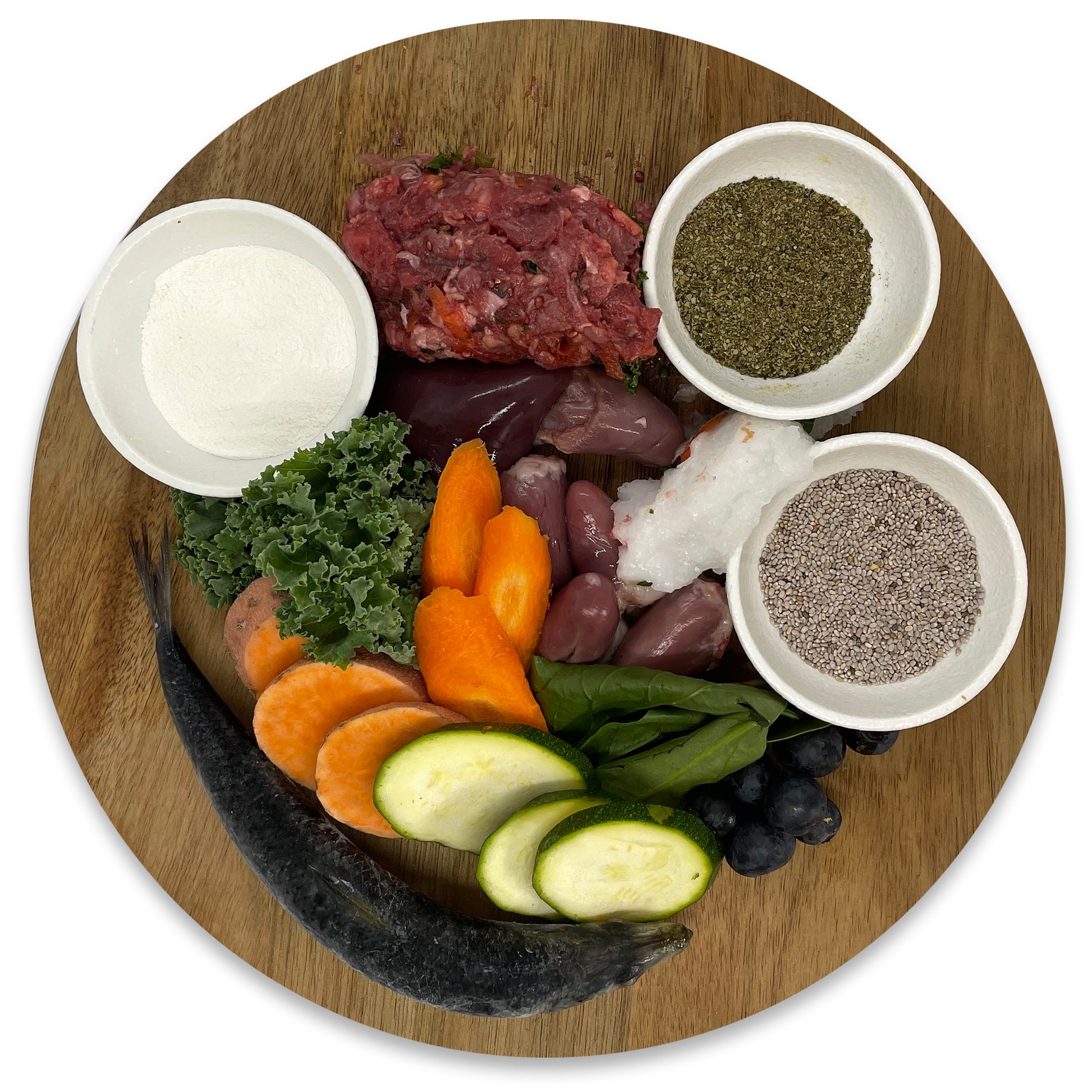 Balanced Raw Food Blend - For Puppies