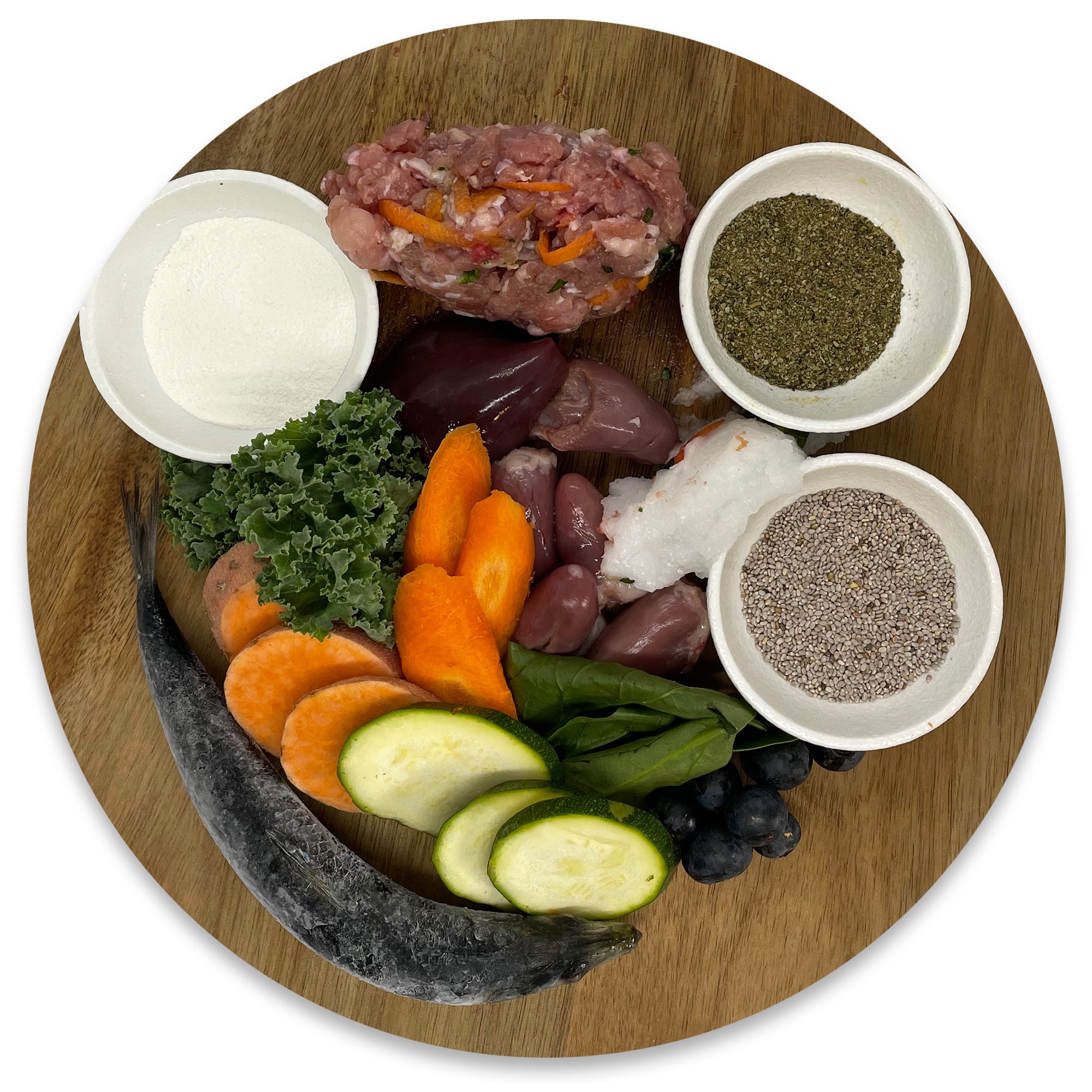 Balanced Raw Food Blend - For Puppies